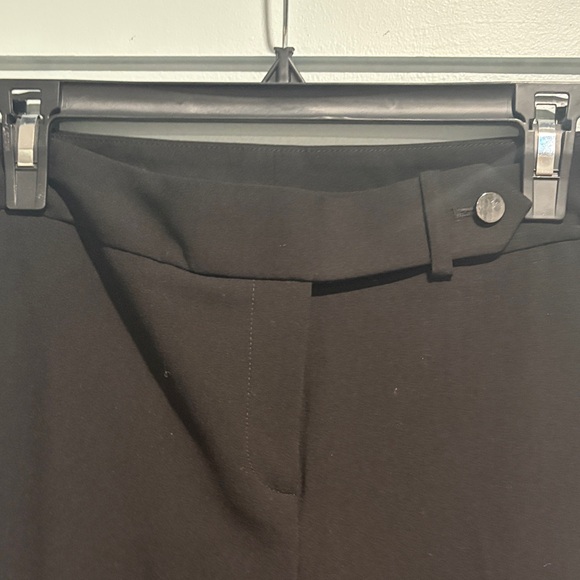 Andrew Marc Elegant Black Wide Leg Trousers - Picture 2 of 8